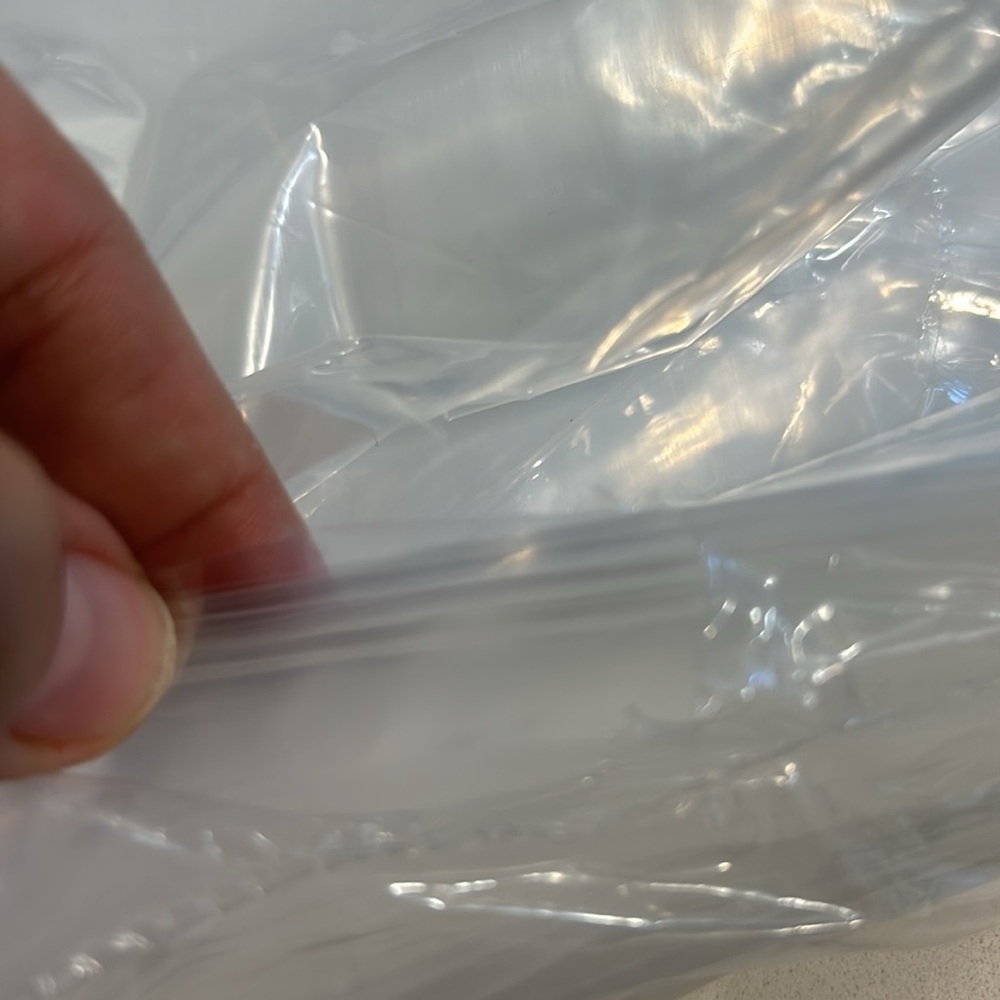 (100) 14X20 Clear Poly Bags 1.5mil - Picture 3 of 3